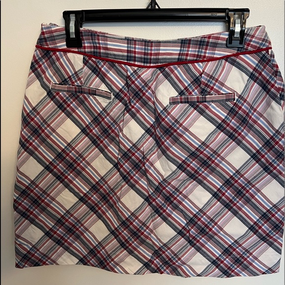 Karen Scott Plaid Skort - Picture 2 of 7